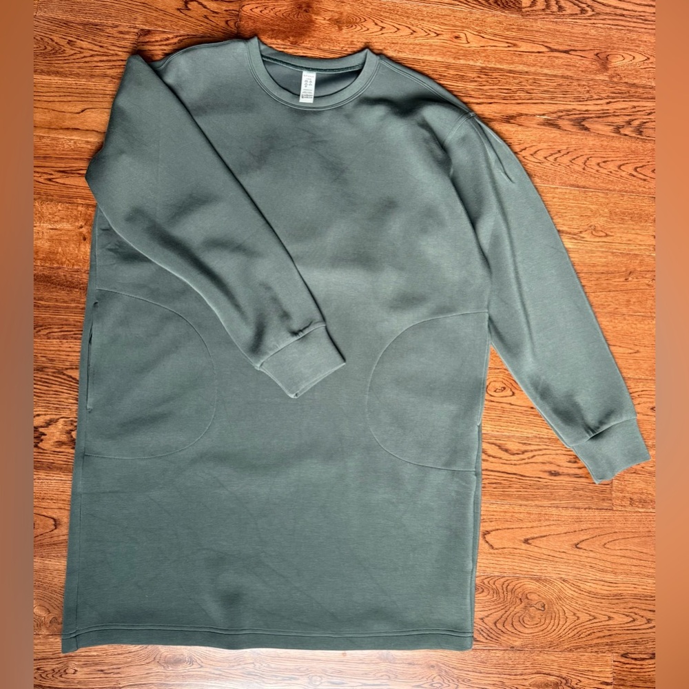 SPANX Air Essentials Olive Dress